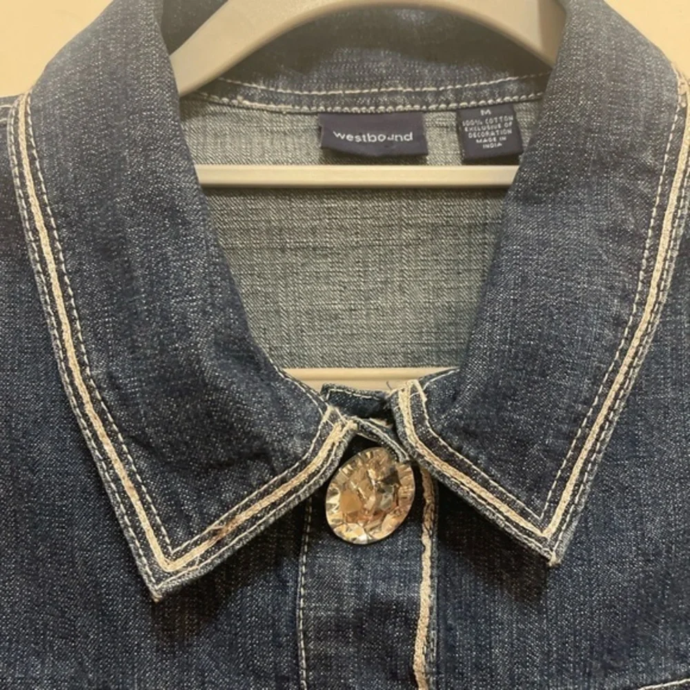 Westbound Jean Jacket Size M NWOT - Picture 5 of 9